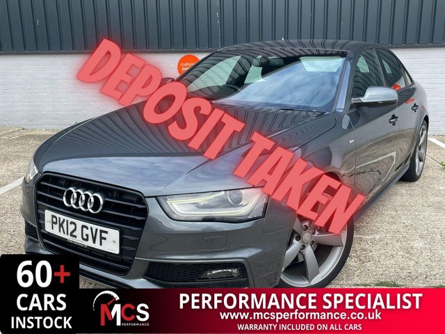 2012 12 AUDI A4 3.0 TDI V6 Black Edition Saloon 4dr Diesel S Tronic quattro Euro 5 (s/s) (245 ps) ** SALE ** SALE ** SALE **