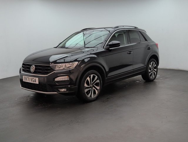 USED 2021 71 Volkswagen T-Roc 1.5 TSI Evo Active Suv 5dr Petrol Manual Euro 6 (s/S) (150 Ps) Rear Tinted Glass+parking Sensors