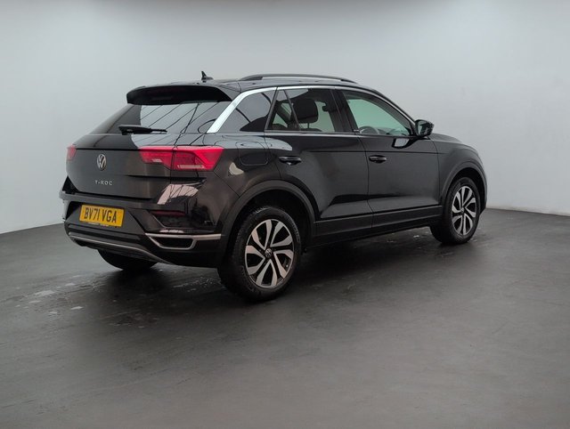 USED 2021 71 Volkswagen T-Roc 1.5 TSI Evo Active Suv 5dr Petrol Manual Euro 6 (s/S) (150 Ps) Rear Tinted Glass+parking Sensors