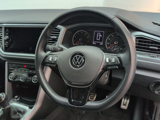 USED 2021 71 Volkswagen T-Roc 1.5 TSI Evo Active Suv 5dr Petrol Manual Euro 6 (s/S) (150 Ps) Rear Tinted Glass+parking Sensors