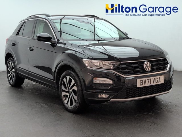 USED 2021 71 Volkswagen T-Roc 1.5 TSI Evo Active Suv 5dr Petrol Manual Euro 6 (s/S) (150 Ps) Rear Tinted Glass+parking Sensors