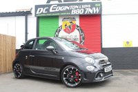 USED 2018 18 ABARTH 595C 1.4 T-Jet Competizione Cabrio 2dr Petrol Manual Euro 6 (180 bhp) APPLE CAR PLAY--ANDROID AUTO--SAT-NAV