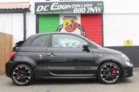 USED 2018 18 ABARTH 595C 1.4 T-Jet Competizione Cabrio 2dr Petrol Manual Euro 6 (180 bhp) APPLE CAR PLAY--ANDROID AUTO--SAT-NAV