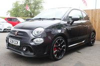 USED 2018 18 ABARTH 595C 1.4 T-Jet Competizione Cabrio 2dr Petrol Manual Euro 6 (180 bhp) APPLE CAR PLAY--ANDROID AUTO--SAT-NAV