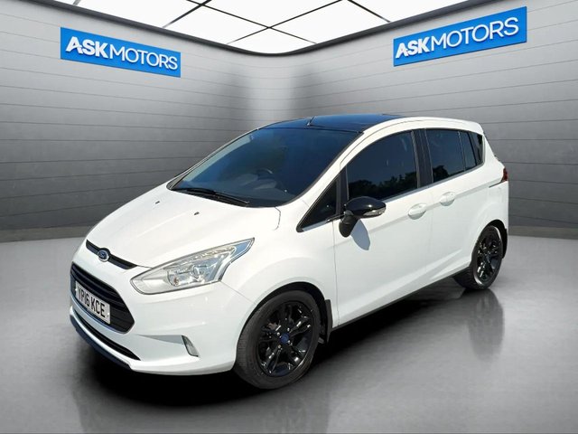 2016 16 FORD B-MAX 1.0T EcoBoost Zetec White Edition MPV 5dr Petrol Manual Euro 6 (s/s) (140 ps) SATNAV 12 MONTHS MOT  