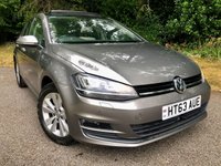 USED 2013 63 VOLKSWAGEN GOLF 1.4 TSI BlueMotion Tech SE Hatchback 5dr Petrol DSG Euro 5 (s/s) (122 ps \\ONLY 11,700 MILES-\\YES 11,700 \\2 PRIVATE OWNERS WITH PANORAMIC GLASS SUNROOF//X11 AIRBAGS//LEATHER BOUND MULTI-FUNCTION STEERING WHEEL//35 POUND ROAD TAX A YEAR//FRONT AND REAR PARK SENSORS//ALLOYS//BLUETOOTH//DAB//STUNNING CONDITION FOR THE YEAR //GOOD HISTORY X8 SERVICE STAMPS//ADAPTIVE CRUISE CONTROL//ELECTRIC FOLD MIRRORS//HEADLAMP WASH//CHERISH REG NUMBER HAS NOW BEEN REMOVED 122 ps ONLY 11,700 MILES-YES 11,700 2 PRIVATE OWNERS WITH PANORAMIC GLASS SUNROOF//X11 AIRBAGS//LEATHER BOUND MULTI-FUNCTION STEERING WHEEL//35 POUND ROAD TAX A YEAR//FRONT AND REAR PARK SENSORS//ALLOYS//BLUETOOTH//DAB//STUNNING CONDITION FOR THE YEAR //GOOD HISTORY X8 SERVICE STAMPS//ADAPTIVE CRUISE CONTROL//ELECTRIC FOLD MIRRORS//HEADLAMP WASH//