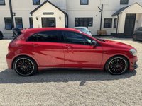 USED 2014 64 MERCEDES-BENZ A-CLASS 2.0 A45 AMG Hatchback 5dr Petrol SpdS DCT 4MATIC Euro 6 (s/s) (360 ps) AERO PACK BECKER PILOT RPC DAB