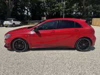 USED 2014 64 MERCEDES-BENZ A-CLASS 2.0 A45 AMG Hatchback 5dr Petrol SpdS DCT 4MATIC Euro 6 (s/s) (360 ps) AERO PACK BECKER PILOT RPC DAB