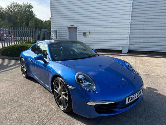 2015 65 Porsche 911 3.8 991 Carrera S Coupe 2dr Petrol PDK Euro 6 (s/s) (400 ps)-Last Of The Naturally Aspirated Engines Offered By Porsche-Colour To Sample Metallic Paint-Sport Chrono Package-14 Way Fully Electric Sports Seats With Memory Package-Electric Slide & Tilt Glass Sunroof-Heated Seats-Porsche Crest Embossed On Headrests-Power Steering Plus-20 Inch Sport Design Alloy Wheels-Cruise Control-Sport Design Steering Wheel-Bluetooth-Porsche Dynamic Light System PDLS-Exterior Package Painted-Factory Privacy Glass-Special Car With Top Specification.