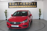 USED 2016 16 VAUXHALL ASTRA 1.4i Energy Hatchback 5dr Petrol Manual Euro 6 (100 ps) * EXTENDED WARRANTIES AVAILABLE *