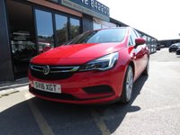 USED 2016 16 VAUXHALL ASTRA 1.4i Energy Hatchback 5dr Petrol Manual Euro 6 (100 ps) * EXTENDED WARRANTIES AVAILABLE *