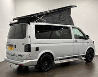 USED 2017 17 VOLKSWAGEN TRANSPORTER 2.0 TDI T28 BlueMotion Tech Trendline Camper Van 5dr Diesel Manual FWD SWB Euro 6 (s/s) (102 ps) Side Awning ,Pop up roof,4 Leather Belted Seats, Air Conditioning