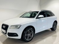 USED 2013 13 AUDI Q5 2.0 TDI S line Plus SUV 5dr Diesel S Tronic quattro Euro 5 (s/s) (177 ps) Heated Seats | Black Leather | Parking Assist | Sat Nav | Bluetooth | Advanced Technology Pack