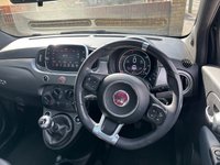 USED 2020 20 FIAT 500 1.2 Rock Star Hatchback 3dr Petrol Manual Euro 6 (s/s) (69 bhp) SAT NAV, FULL LEATHER, CRUISE
