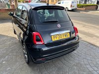 USED 2020 20 FIAT 500 1.2 Rock Star Hatchback 3dr Petrol Manual Euro 6 (s/s) (69 bhp) SAT NAV, FULL LEATHER, CRUISE