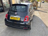 USED 2020 20 FIAT 500 1.2 Rock Star Hatchback 3dr Petrol Manual Euro 6 (s/s) (69 bhp) SAT NAV, FULL LEATHER, CRUISE