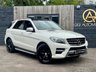 USED 2015 59 MERCEDES-BENZ M-CLASS 3.0 ML350 V6 BlueTEC AMG Line SUV 5dr Diesel G-Tronic 4WD Euro 6 (s/s) (258 ps) PAN ROOF+HTD SEATS+CAMERA+NAV