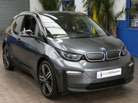 USED 2019 19 BMW I3 33kWh Hatchback 5dr Petrol Plug-in Hybrid Auto Euro 6 (s/s) (Range Extender) (170 ps) SAT NAV HEATED LEATHER INTERIOR HARMAN KARDON SOUND CRUISE CONTROL REAR VIEW CAMERA PARKING SENSORS BMW SERVICE HISTORY WARRANTY
