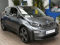 USED 2019 19 BMW I3 33kWh Hatchback 5dr Petrol Plug-in Hybrid Auto Euro 6 (s/s) (Range Extender) (170 ps) SAT NAV HEATED LEATHER INTERIOR HARMAN KARDON SOUND CRUISE CONTROL REAR VIEW CAMERA PARKING SENSORS BMW SERVICE HISTORY WARRANTY