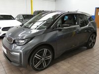 USED 2019 19 BMW I3 33kWh Hatchback 5dr Petrol Plug-in Hybrid Auto Euro 6 (s/s) (Range Extender) (170 ps) SAT NAV HEATED LEATHER INTERIOR HARMAN KARDON SOUND CRUISE CONTROL REAR VIEW CAMERA PARKING SENSORS BMW SERVICE HISTORY WARRANTY