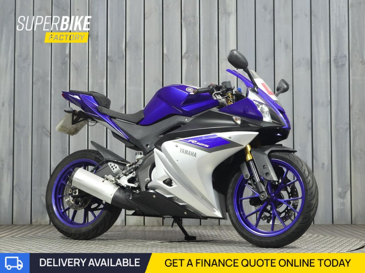 2016 YAMAHA R125 BLUE with 10211 miles - Used Motorbikes Dealer ...