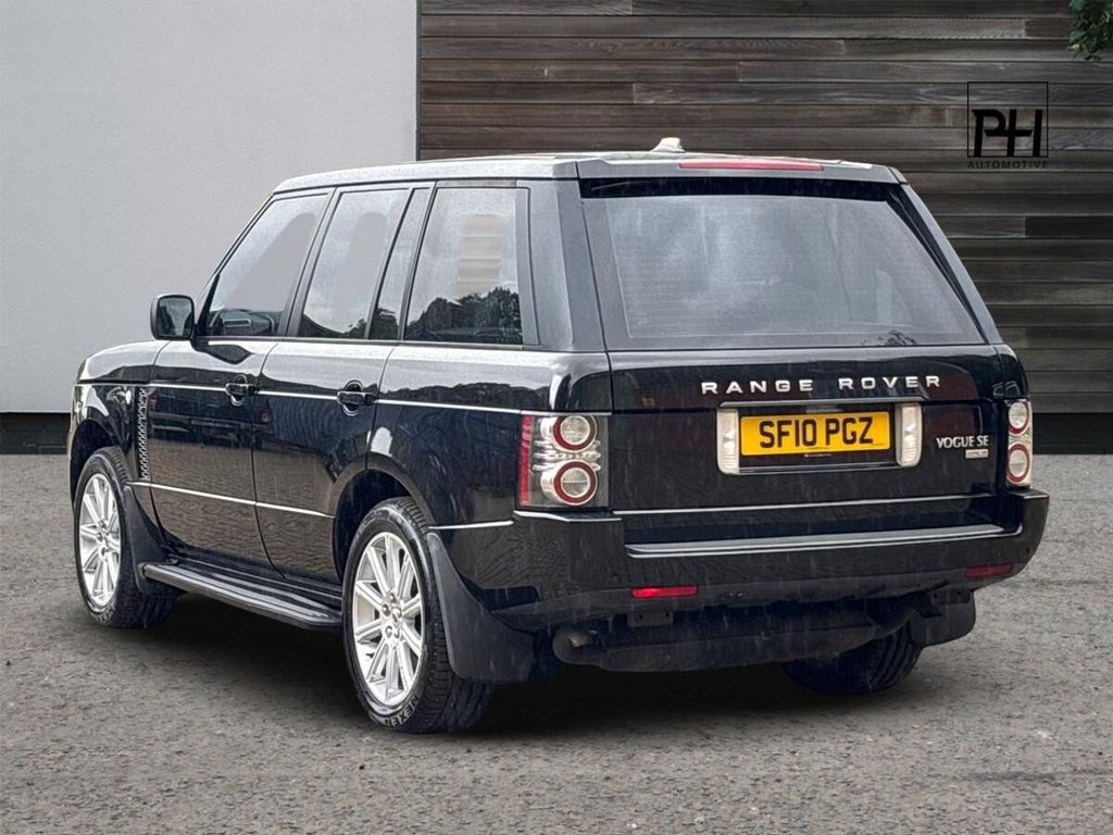 USED 2010 10 LAND ROVER RANGE ROVER 3.6 TD V8 Vogue SE SUV 5dr Diesel Auto 4WD Euro 4 (271 ps) LAST OWNER 9 YEARS|REAR SCREEN