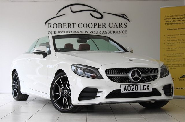 2020 20 Mercedes-Benz C-Class 2.0 C220d AMG Line (Premium Plus) Cabriolet 2dr Diesel G-Tronic+ Euro 6 (s/s) (194 ps)