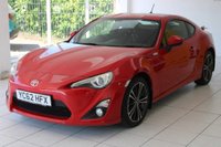USED 2012 62 TOYOTA GT86 2.0 Boxer D-4S Coupe 2dr Petrol Manual Euro 5 (200 ps) 