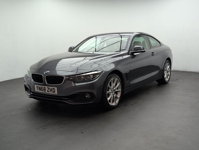USED 2018 68 BMW 4 Series 2.0 420i Gpf Sport Coupe 2dr Petrol Auto Xdrive Euro 6 (s/S) (184 Ps) Cruise Control+front Sport Seats