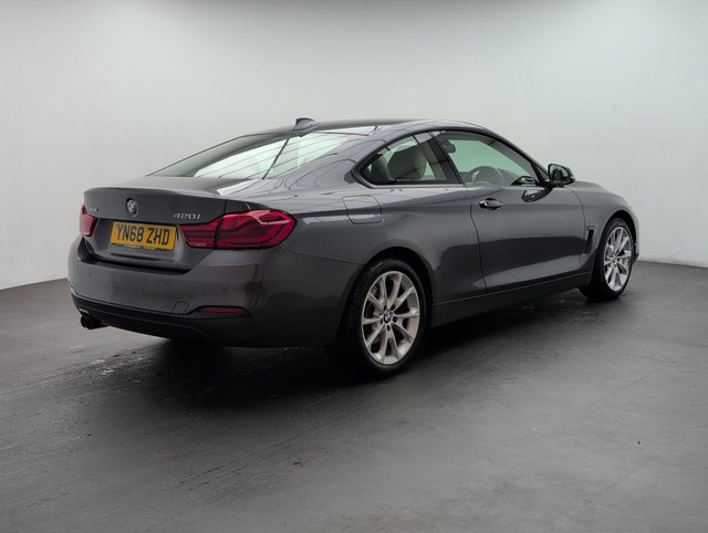 USED 2018 68 BMW 4 Series 2.0 420i Gpf Sport Coupe 2dr Petrol Auto Xdrive Euro 6 (s/S) (184 Ps) Cruise Control+front Sport Seats