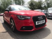USED 2013 13 AUDI A1 1.4 TFSI Amplified Edition Hatchback 3dr Petrol Manual Euro 5 (s/s) (122 ps) BLUETOOTH~SAT NAV~A/C~ALLOYS~ISOFIX