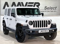 USED 2021 21 JEEP WRANGLER 2.0 GME Night Eagle SUV 4dr Petrol Auto 4WD Euro 6 (s/s) (272 ps) 