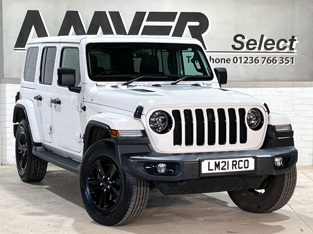USED 2021 21 JEEP WRANGLER 2.0 GME Night Eagle SUV 4dr Petrol Auto 4WD Euro 6 (s/s) (272 ps) 