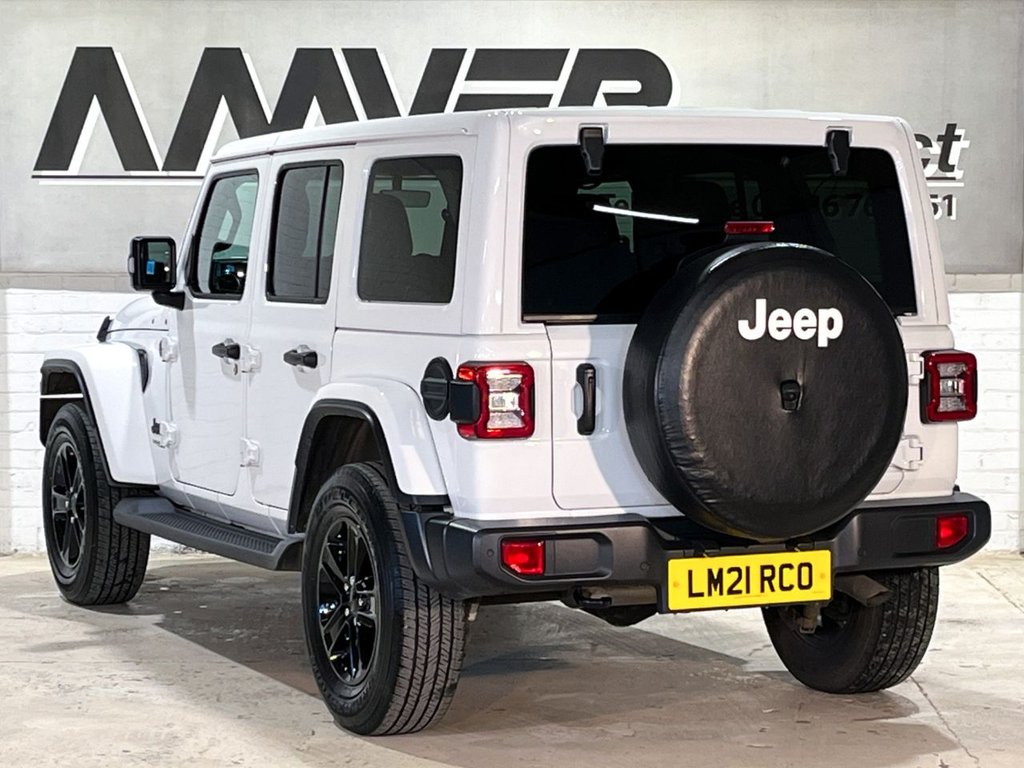 USED 2021 21 JEEP WRANGLER 2.0 GME Night Eagle SUV 4dr Petrol Auto 4WD Euro 6 (s/s) (272 ps) 