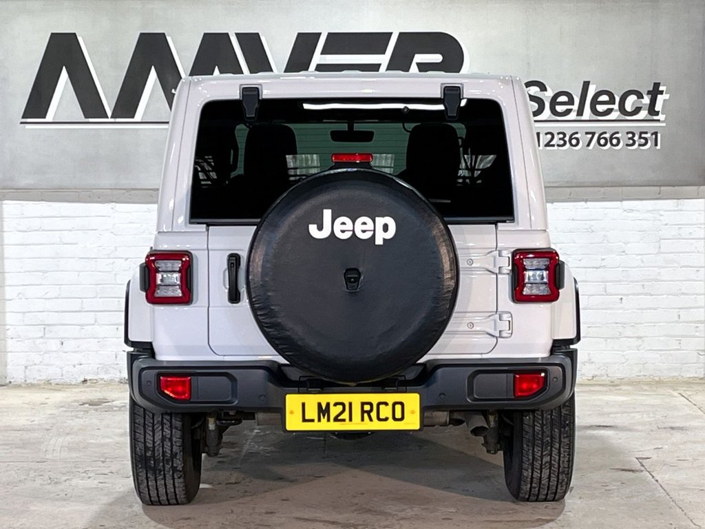 USED 2021 21 JEEP WRANGLER 2.0 GME Night Eagle SUV 4dr Petrol Auto 4WD Euro 6 (s/s) (272 ps) 