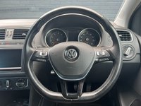 USED 2017 67 VOLKSWAGEN POLO 1.0 Match Edition Hatchback 5dr Petrol Manual Euro 6 (s/s) (60 ps) Climate control A/C, Cruise control, Bluetooth connectivity for calls and music, Front Sensors, Rear Sensors, Park Pilot, DAB Radio, USB + AUX input, LED daytime running lights, Auto headlights,  Apple Car Play,  Android Auto