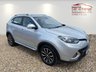 USED 2017 67 MG GS 1.5 TGI Exclusive SUV 5dr Petrol DCT Euro 6 (s/s) (160 ps) AUTOMATIC+52,219 MILES+12 MONTHS ROAD TAX+SERVICE HISTORY+SATELLITE NAVIGATION SYSTEM+BLUETOOTH CONNECTIVITY+CLIMATE CONTROL AIR-CONDITIONING+LUXURIOUS HEATED LEATHER UPHOLSTERY+AUTOMATIC HEADLIGHT ACTIVATION+RAIN-SENSING WINDSCREEN WIPERS+PARKING ASSISTANCE WITH PARKING CAMERA+METALLIC 'ASPEN SILVER' PAINT+18 INCH ALLOY WHEELS.