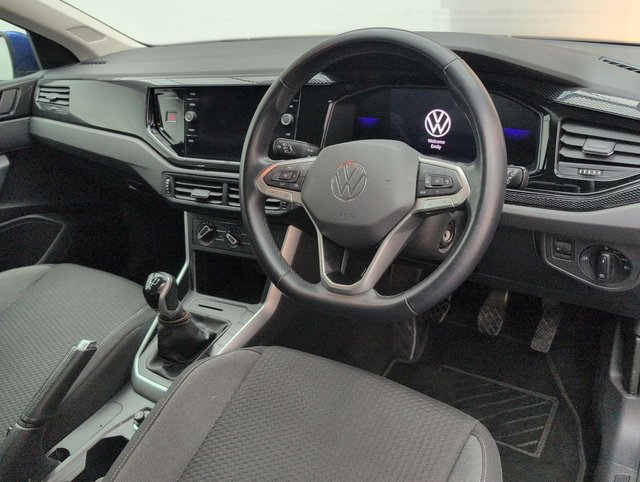 USED 2022 72 Volkswagen Polo 1.0 TSI Life Hatchback 5dr Petrol Manual Euro 6 (s/S) (95 Ps) - Dab, Cruise, Alloy