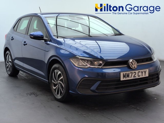 USED 2022 72 Volkswagen Polo 1.0 TSI Life Hatchback 5dr Petrol Manual Euro 6 (s/S) (95 Ps) - Dab, Cruise, Alloy