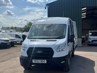 USED 2022 22 FORD TRANSIT 2.0 350 EcoBlue Trend RWD L3 H2 Euro 6 (s/s) 5dr HUGE SPEC, 1 OWNER, VERY CLEAN