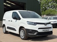 USED 2021 21 TOYOTA PROACE CITY 1.5 BlueHDi Icon Short Panel Van SWB Euro 6 (s/s) 5dr 1 OWNER, TOP SPEC, VERY CLEAN