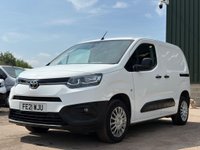 USED 2021 21 TOYOTA PROACE CITY 1.5 BlueHDi Icon Short Panel Van SWB Euro 6 (s/s) 5dr 1 OWNER, TOP SPEC, VERY CLEAN
