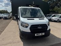 USED 2021 21 FORD TRANSIT 2.0 350 EcoBlue Leader RWD L3 Euro 6 (s/s) 4dr 1 YERAS MOT, VERY CLEAN TIPPER