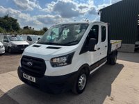 USED 2021 21 FORD TRANSIT 2.0 350 EcoBlue Leader RWD L3 Euro 6 (s/s) 4dr 1 YERAS MOT, VERY CLEAN TIPPER