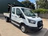 USED 2021 21 FORD TRANSIT 2.0 350 EcoBlue Leader RWD L3 Euro 6 (s/s) 4dr 1 YERAS MOT, VERY CLEAN TIPPER