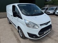USED 2016 16 FORD TRANSIT CUSTOM 2.2 TDCi 270 Trend L1 H1 5dr 1 OWNER, 1 YEARS MOT, CLEAN