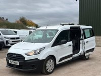 USED 2021 71 FORD TRANSIT CONNECT 1.5 ECOBLUE 100PS DOUBLE CAB CREW VAN L2 LWB - NO VAT 