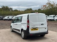 USED 2021 71 FORD TRANSIT CONNECT 1.5 ECOBLUE 100PS DOUBLE CAB CREW VAN L2 LWB - NO VAT 