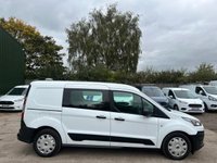 USED 2021 71 FORD TRANSIT CONNECT 1.5 ECOBLUE 100PS DOUBLE CAB CREW VAN L2 LWB - NO VAT 