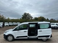 USED 2021 71 FORD TRANSIT CONNECT 1.5 ECOBLUE 100PS DOUBLE CAB CREW VAN L2 LWB - NO VAT 